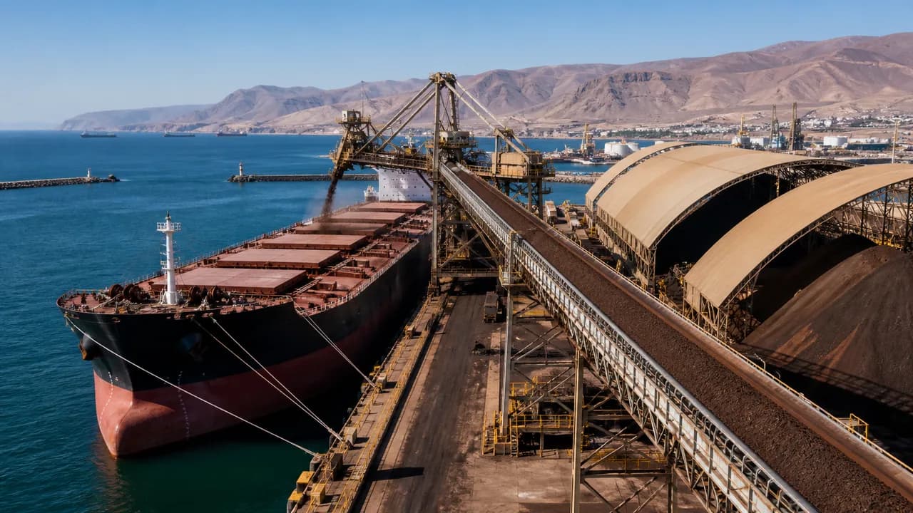Puerto de exportación de concentrado de cobre